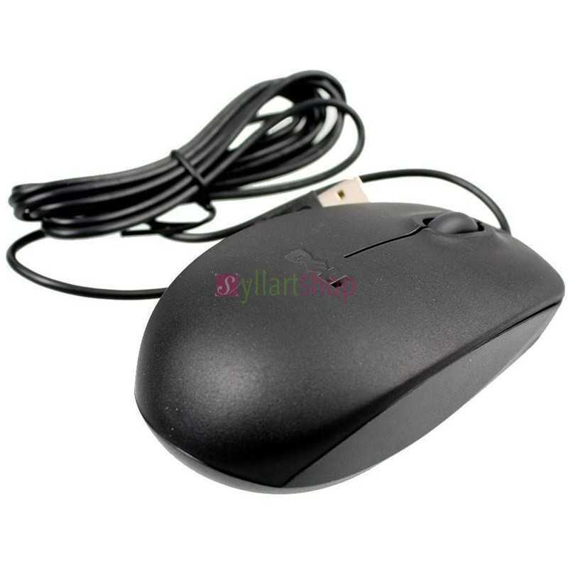 Souris Filaire USB, 3 Boutons dell