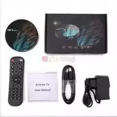 Smart TV Box Android 9.0 HK1 MAX 4GB+128GB 2.4G-5G Wifi BT4,0 RK3328 Quad Core 4K hk1 max Décodeur Netflix Media Player