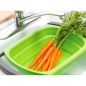 Passoire rétractable, pliable à poser au-dessus du lavabo pour laver fruits et légumes