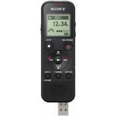 Dictaphone numérique 4GB Sony ICD-PX370 avec slot micro SD Noir