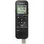 Dictaphone numérique 4GB Sony avec slot micro SD Noir Dictaphone numérique 4GB Sony avec slot micro SD Noir
