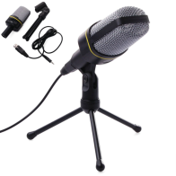 Microphone à condensateur Filaire avec Trépied SF-920