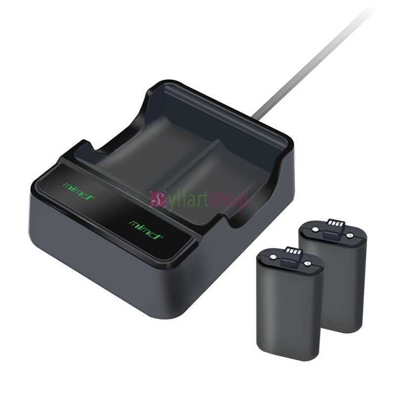 Station de chargement batterie Mimd SND-460 pour chargeur de batterie de contrôleur de jeu sans fil XBOX ONE SX Station de chargement batterie Mimd SND-460 pour chargeur de batterie de contrôleur de jeu sans fil XBOX ONE SX