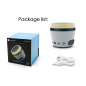 Haut parleur Bluetooth Newrixing NR-1018 en tissu étanche IPX 4 Splash Haut parleur Bluetooth Newrixing NR-1018 en tissu étanche IPX 4 Splash