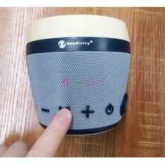 Haut parleur Bluetooth Newrixing NR-1018 en tissu étanche IPX 4 Splash