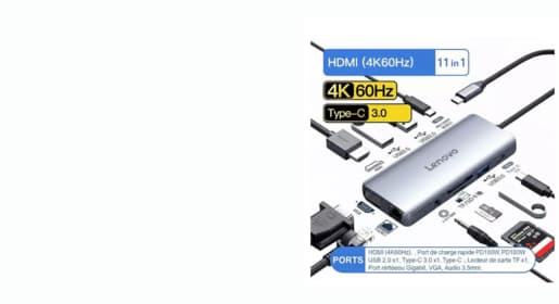 Lenovo Hub 11-en-1