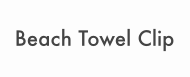 Beach Towel Clip