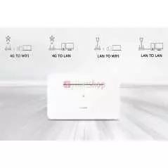 Routeur mobile 4G HUAWEI B311B-853 4 Point d'accès avec fente pour carte SIM ligne fixe