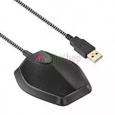 Microphone conférence omnidirectionnel à condensateur G11 Touch Butoon