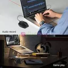 Microphone conférence omnidirectionnel à condensateur G11 Touch Butoon