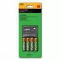 Chargeur Kodak + 4 rechargeable AA PBK203