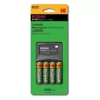 Chargeur Kodak + 4 rechargeable AA PBK203