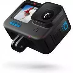 Caméra GoPro HERO 10 Black d'action étanche avec écrans LCD avant et arrière tactiles, vidéo Ultra HD 5.3K60, photos 23MP
