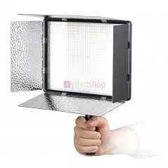 Lampe vidéo professionnelle avec 900AS LED (3200K-5600K), y compris télécommande radio