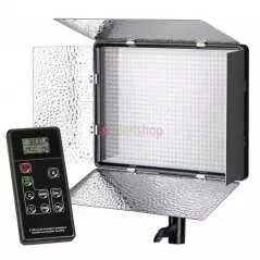 Lampe vidéo professionnelle avec 900AS LED (3200K-5600K), y compris télécommande radio