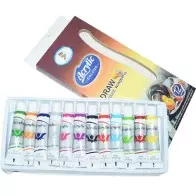 Tube de couleur Acrylique Professionnel 12ml - Paquet 12