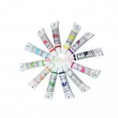 Tube de couleur Acrylique Professionnel 12ml - Paquet 12