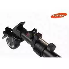 Trepied Yunteng VCT-900 Photographie Équipement Professionnel Pliable En Aluminium Dolly Roues Avec Poignée