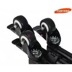 Trepied Yunteng VCT-900 Photographie Équipement Professionnel Pliable En Aluminium Dolly Roues Avec Poignée