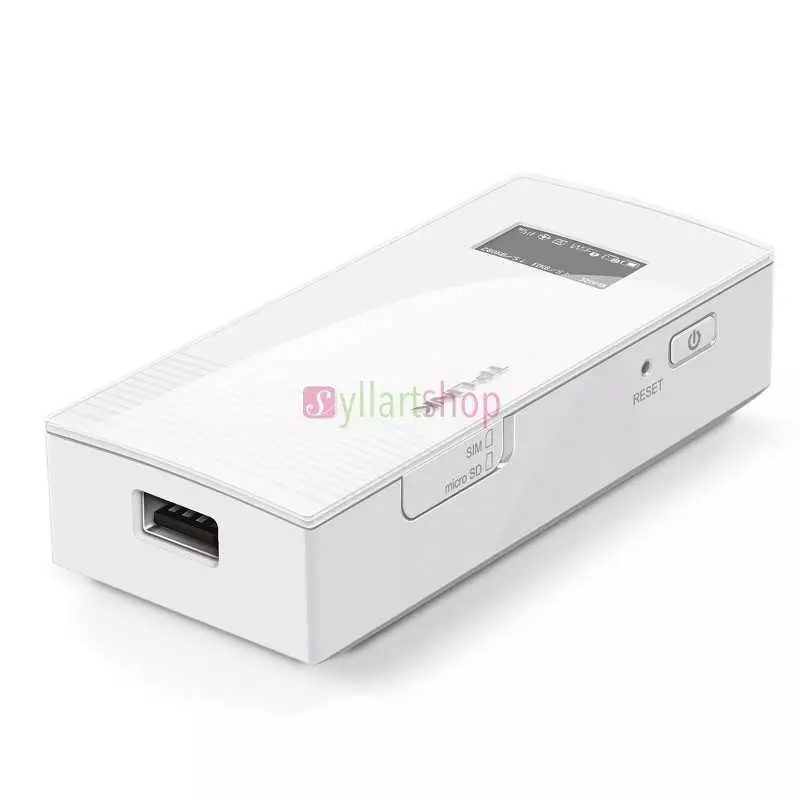 Modem Routeur 3G Mobile TP-Link M5360 Wi-Fi Power Bank 5200mAh | Hotspot HSPA+ 21.6 Mbps