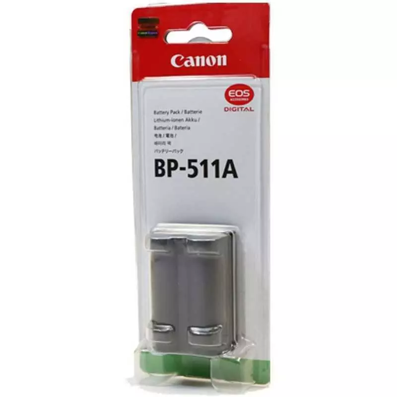 Batterie Canon BP-511A pour Canon EOS 5D 50D 40D 20D 30D 10D Digital Rebel 1D D60 300D D30