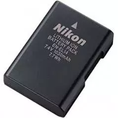 Batterie Nikon Numérique  EN-EL14 pour NIKON D3100, D3200, D5100, D5200, P7000, P7100, D5300 et DF