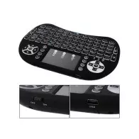 Mini clavier rétroéclairé 2.4G sans fil i8 pour TV Box avec souris à air tactile