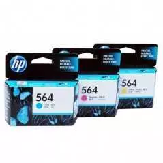 Cartouche d'Encre HP-564 Bleu/ Noir/ Jaune/ Rouge