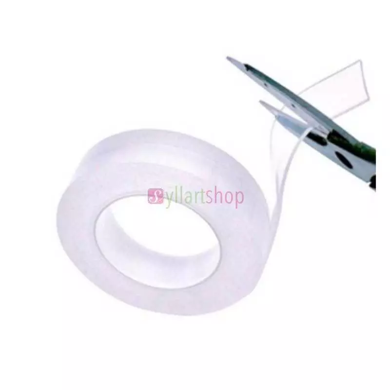 Scotch Magique Nano-Adhésif Double Face 2m ou 3m -Transparent