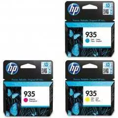 Cartouche d'Encre HP-935 Bleu/ Jaune/ Rouge Original