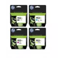 Cartouche d'Encre HP 953XL Noir/ Jaune/ Bleu/ Rouge
