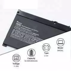 Batterie Ordinateur HP SR03XL/SR03 pour HP Pavillon 15-CX0058WM 15-CX