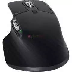 Souris sans fil Logitech MX Master 3 droitier - capteur laser 4000 dpi - 7 boutons - molette exclusive pour le pouce