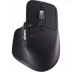 Souris sans fil Logitech MX Master 3 droitier - capteur laser 4000 dpi - 7 boutons - molette exclusive pour le pouce
