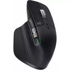 Souris sans fil Logitech MX Master 3 droitier - capteur laser 4000 dpi - 7 boutons - molette exclusive pour le pouce