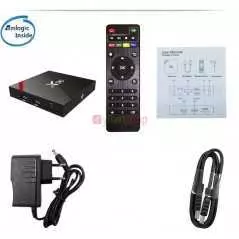 Box TV Android 7.1 TV Box Amlogic S905W 1GB RAM 16GB ROM Bluetooth4.0 Quad Core 2.4G WIFI HDMI 2.0 4K