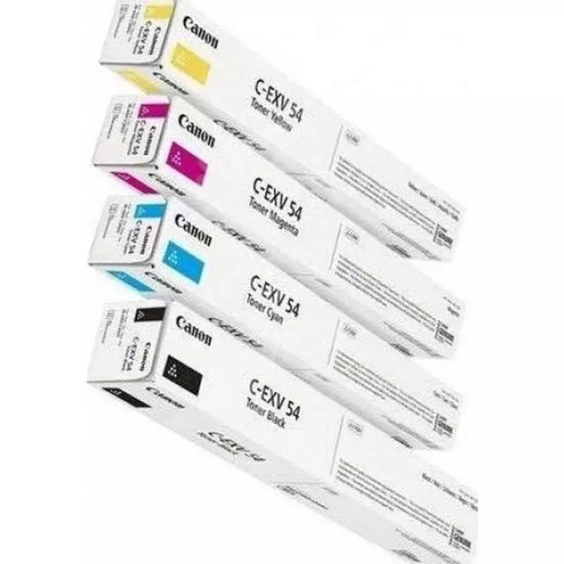 Cartouche Toner Canon C-EXV54 Noir / Bleu / Jaune / Rouge Original