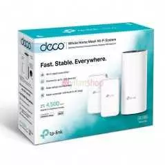 TP-Link Deco E3 AC1200 (Pack) | Système Wi-Fi Mesh Double Bande | Couverture Murale & Débits 1,2 Gigabit