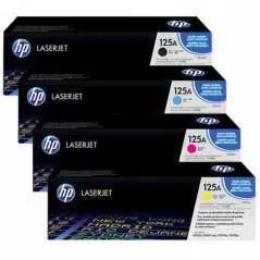 Cartouche Toner HP-125A Noir / Bleu / Jaune / Rouge Original