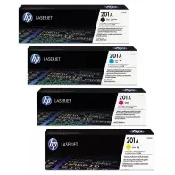 Cartouche Toner HP-201A Noir / Bleu / Rouge / Jaune Original