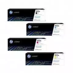 Cartouche Toner HP-203A Noir / Bleu / Rouge / Jaune Original
