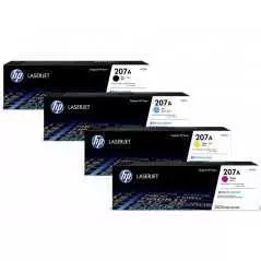 Cartouche Toner  HP-207A Noir / Bleu / Rouge / Jaune Original