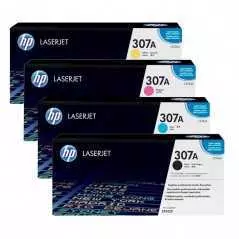 Cartouche Toner HP-307A Noir / Bleu / Rouge / Jaune Original