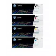 Cartouche Toner HP-410A Noir / Bleu / Rouge / Jaune Original