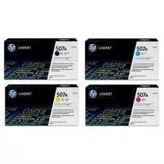 Cartouche Toner HP-507A Noir / Bleu /Rouge / Jaune Original