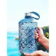 Bouteille sportive grande capacité unicolore 2.2 Litre