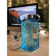 Bouteille sportive grande capacité unicolore 2.2 Litre