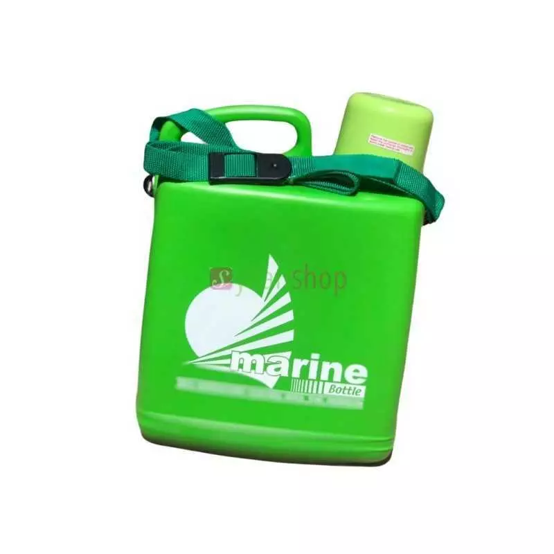 Bouteille gourde couleur vert 5 Litres