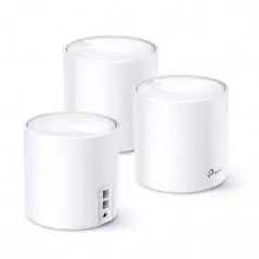 Répétiteur TP-LINK Deco X20 (x 3) sans fil Dual-Band Wi-Fi 6 AX1800 (AX1201 + AX574) Mesh avec 2 ports LAN/WAN Gigabit Ethernet