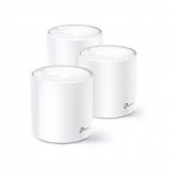 Répétiteur TP-LINK Deco X20 (x 3) sans fil Dual-Band Wi-Fi 6 AX1800 (AX1201 + AX574) Mesh avec 2 ports LAN/WAN Gigabit Ethernet
